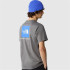 Camiseta de Montanha The North Face S/S Redbox Homem Cinzento