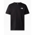 Camiseta de Montanha The North Face S/S Redbox Homem Preto