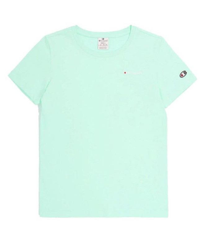 Camiseta Champion Gola redonda Mulher Azul