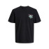 Camiseta Infantil Jack And Jones Tampa Back Preto