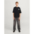 Camiseta Infantil Jack And Jones Tampa Back Preto