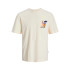 Camiseta Infantil Jack And Jones Tampa Back Bege