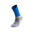 Meias de Lurbel Desafio Five Comp Cinza Gelo/Azul Royal