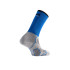 Meias de Lurbel Desafio Five Comp Cinza Gelo/Azul Royal