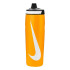 Garrafa de Fitness Nike Refuel Grip 24 Oz Laranja