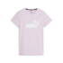 Camiseta Puma Essentials Logo Roxo Mulher