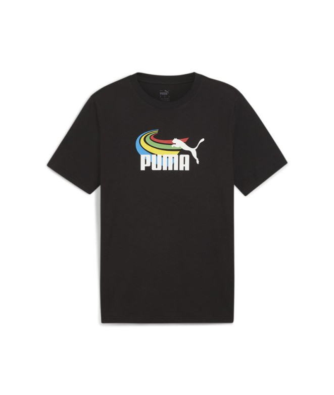 Camiseta Puma GRAPHICS verão Preto Homem