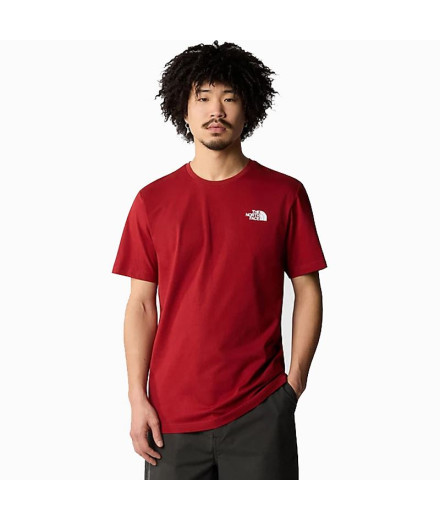 Camiseta The North Face S/S Redbox Homem Vermelho