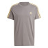 Camiseta adidas 3Belts Homem Carvão