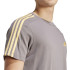 Camiseta adidas 3Belts Homem Carvão