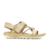 Sandálias por Montanha Merrell Terran 4 Backstrap Beige Mulher
