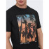 Camiseta Only & Sons Onskolton Reg Beach Preto Homem