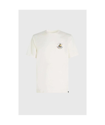 Camiseta O'neill Trvlr Back Print Branco Homem