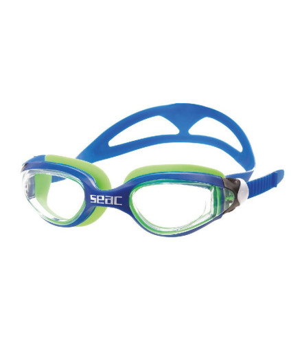 Piscina Óculos de proteção Seac Ritmo Jr Azul/Verde