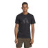 Camiseta de Fitness adidas Essentials Tr-Es Feelready Logo Homem Preto