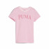 Camiseta Infantil Puma Squad Rosa