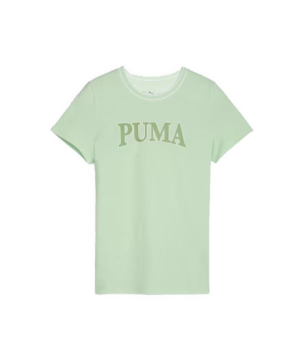 Camiseta Infantil Puma Squad Olive