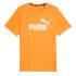 Camiseta Puma Esentials Laranja Homem
