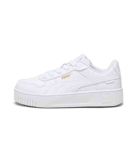 Sapatilhas da Puma Carina Street Infantil Branca