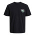 Camiseta Jack & Jones Jortampa Back Tee Ss Preto
