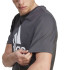 Camiseta adidas Grande logótipo Homem Cinzento
