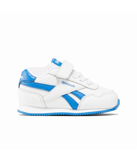 Sapatilhas Reebok Royal Cl Jog Infantil Branco/Azul