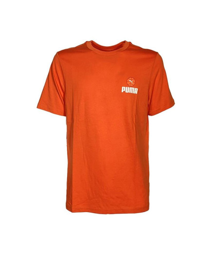 Camiseta Homem Puma Chilli Powder Laranja
