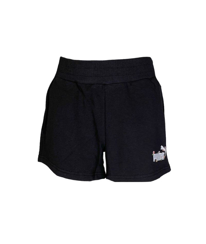 Calça Puma Floreal Preto Mulher