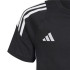 Camiseta de Futebol adidas Tiro24 Infantil Preto