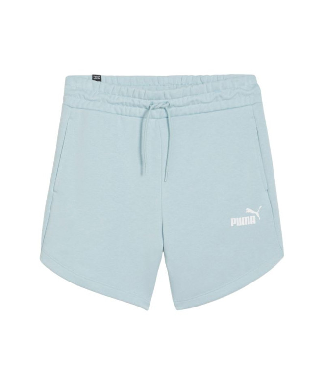 Calça Puma Essentials 5" High Waist Turquoise...