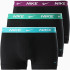 Cuecas Nike Homem Baú 3Pk Preto/Verde