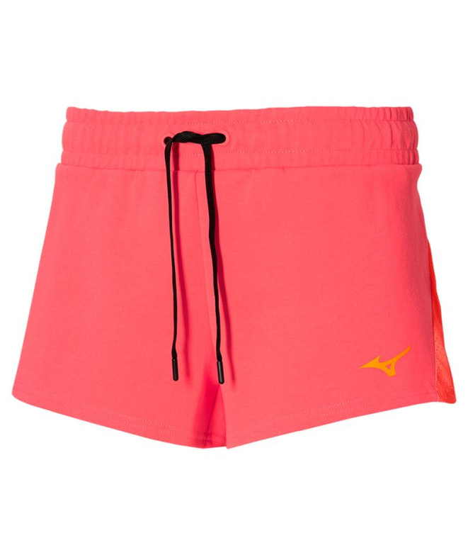 Calça de Fitness Mizuno Atletismo Mulher Vermelho