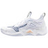 Sapatilhas De Voleibol Mizuno Wave Momentum 3 Mulher Branco