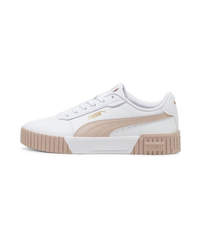 Sapatilhas Mulher Puma Carina 2.0 Branco Rosa