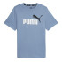 Camiseta Puma Essentials+ 2 Col Logo Azul Homem