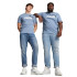 Camiseta Puma Essentials+ 2 Col Logo Azul Homem