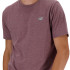 Camiseta New Balance Essenciais desportivos Heathertech Homem