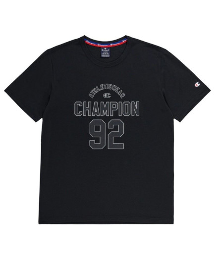 Camiseta Champion Gola redonda Homem Preto