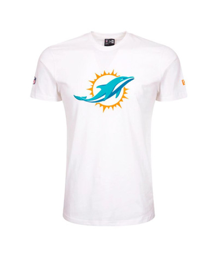 Camiseta New Era Homem Miami Dolphins NFL Regular Branco