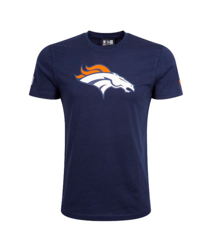 Camiseta New Era Homem NFL Denver Broncos Azul regular
