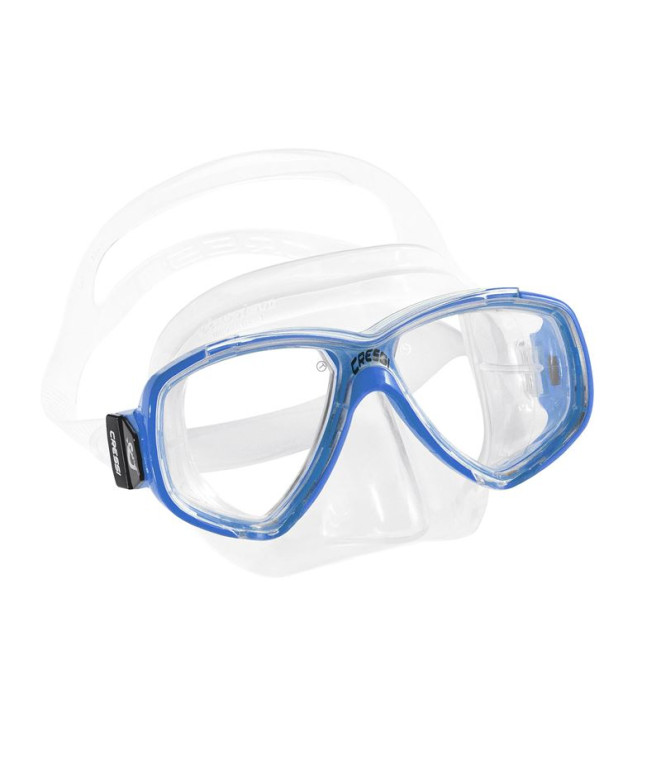 Máscara de mergulho Cressi Perla Transparente/Azul