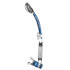 Tubo de mergulho Cressi Itaca Ultra Dry Transparente/Azul