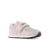 Sapatilhas New Balance Infantil 574 Hook & Loop Rain Cloud Rosa