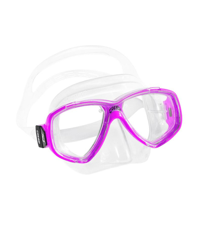 Máscara de natação Cressi Perla Transparente/Rosa