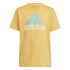 Conjunto adidas Logótipo Essentials Infantil Amarelo