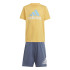 Conjunto adidas Logótipo Essentials Infantil Amarelo