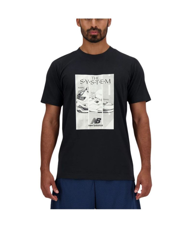 Camiseta New Balance Homem Poster Sport...