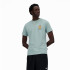 Camiseta New Balance Homem Sport Essentials Barrel Runner Azul
