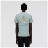 Camiseta New Balance Homem Sport Essentials Barrel Runner Azul