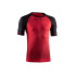 Camiseta de Trail Lurbel Spirit Manga Curta Vermelho/Preto